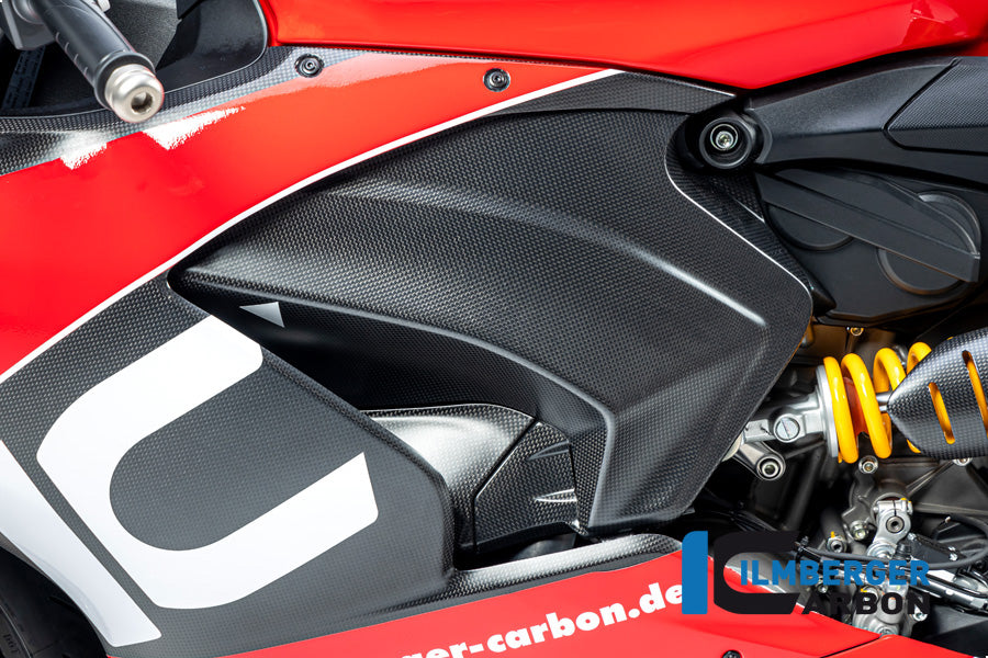 Ilmberger Carbon | Cover under the frame left matt Panigale V2 — Ducati Panigale V2
