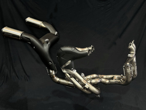 Ducati Panigale-Streetfighter V4,V4S,V4R & V4,V4SP High Mount Exhaust System 2018-24