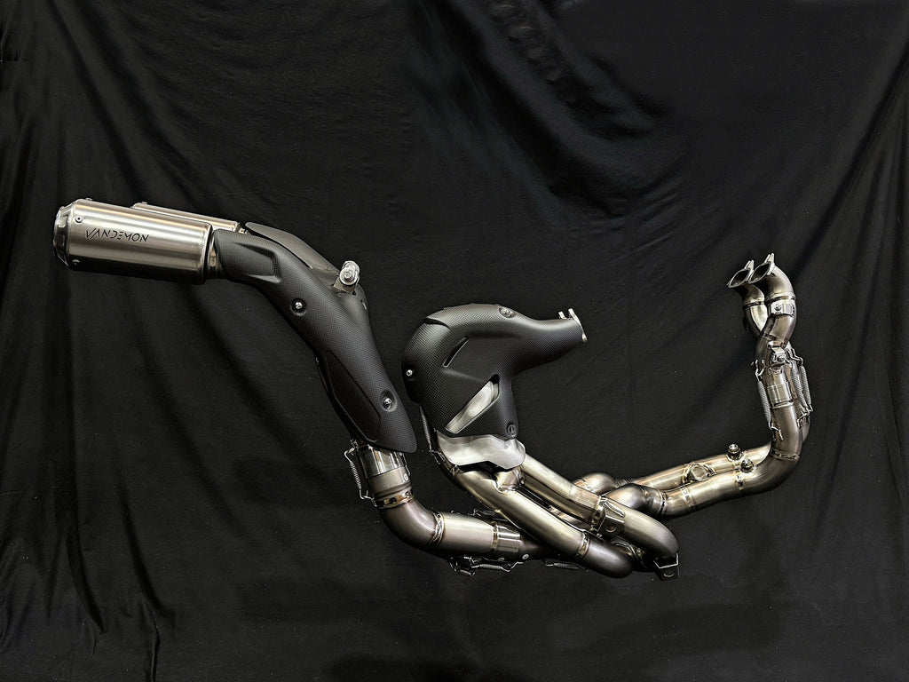 Ducati Panigale-Streetfighter V4,V4S,V4R & V4,V4SP High Mount Exhaust System 2018-24