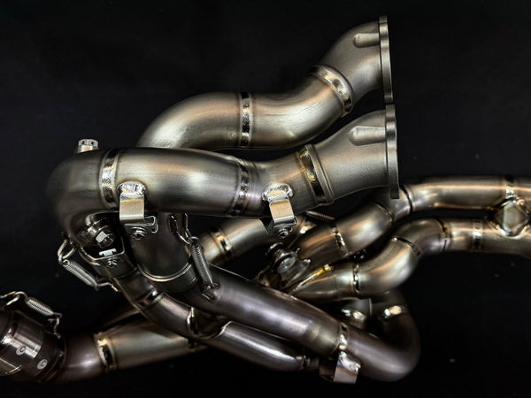 Ducati Panigale-Streetfighter V4,V4S,V4R & V4,V4SP High Mount Exhaust System 2018-24