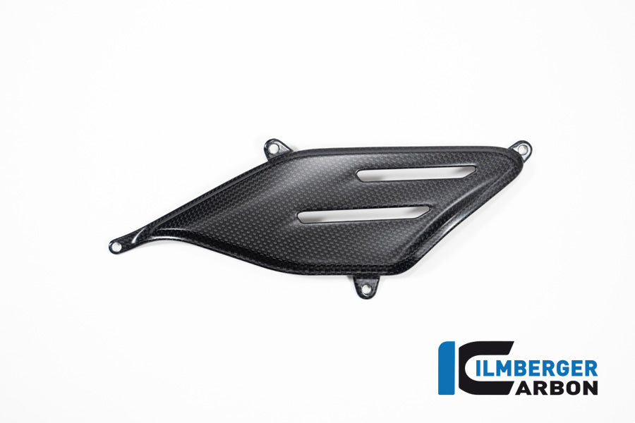 Ilmberger Carbon | Panel on the Exhaust cover on the right Bellypan matt Panigale V4 (S) from 2022 — Ducati Panigale V4S from 2022