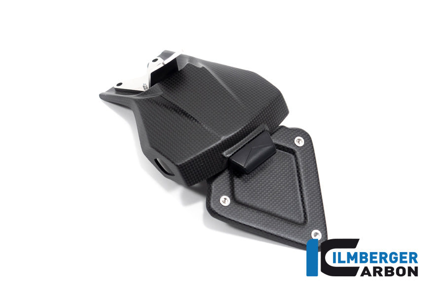 Ilmberger Carbon | Number plate holder short matt Streetighter V2/V4 Panigale V4 / V4 S / V4 R — Ducati Ducati Panigale V4 from 2018