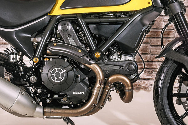 CNC RACING | Belt cover Ducati - matt carbon
