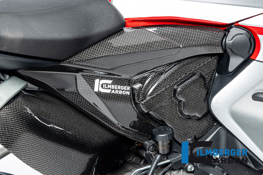 Ilmberger Carbon | Subframe cover with cam cover right gloss  Ducati Streetfighter V2 — Ducati Streetfighter V2 2022