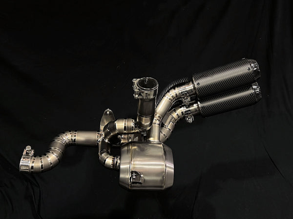Ducati Supersport 950 Vandemon Bimodal Stealth Titanium Slip-On & Optional Headers