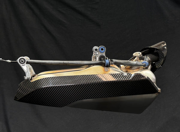Carbon Fibre Dresser Kit Ducati V2 Panigale OEM Muffler 2020-2024