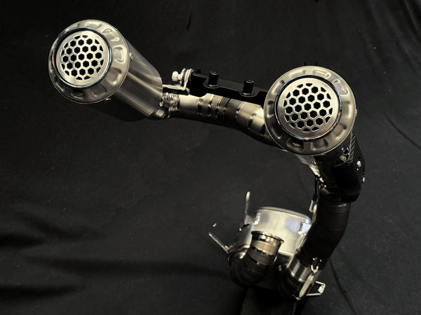 Ducati Panigale/ Streetfighter V2 High Mount Titanium Slip-On Exhaust 2020-2024