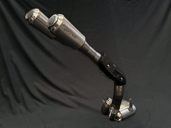 Ducati Panigale/ Streetfighter V2 High Mount Titanium Slip-On Exhaust 2020-2024