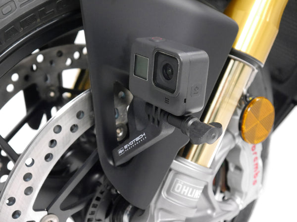 Evotech Performance Action / Safety Camera Front Mudguard Mount - Ducati Panigale 1299 (2015 - 2017) (L/H Side)