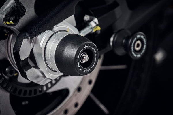 Evotech Performance Rear Spindle Bobbins - Ducati DesertX Rally (2024 - 2025)