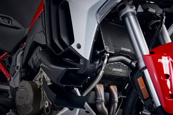 Evotech Performance Radiator Cylinder Head Guard Complete Set - Ducati Multistrada V4 (2025+) - image 4