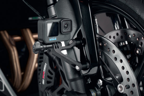 Evotech Performance Action / Safety Camera Front Mudguard Mount - Ducati Monster V2 (2026+)