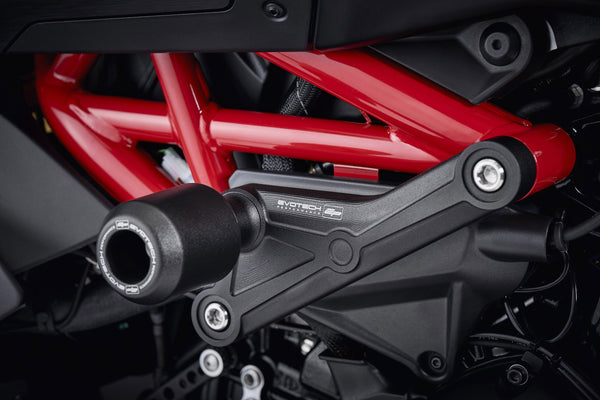 Evotech Performance Ducati Diavel 1260 Frame Crash Protection (2019 - 2022) (Black) - image 2