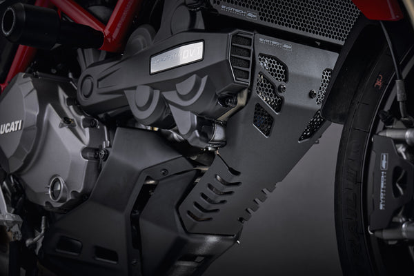 Evotech Performance Ducati Multistrada 1260 Radiator + Oil Guard + Engine Guard Set (2018-2020) - image 2