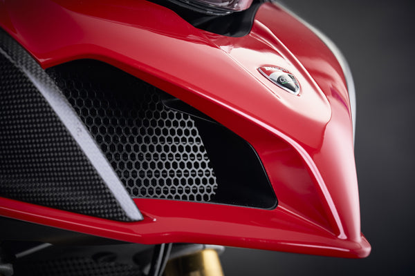 Evotech Performance Ducati Multistrada 1260 S Radiator Oil Cooler Guard Set (2018-2020) - image 3