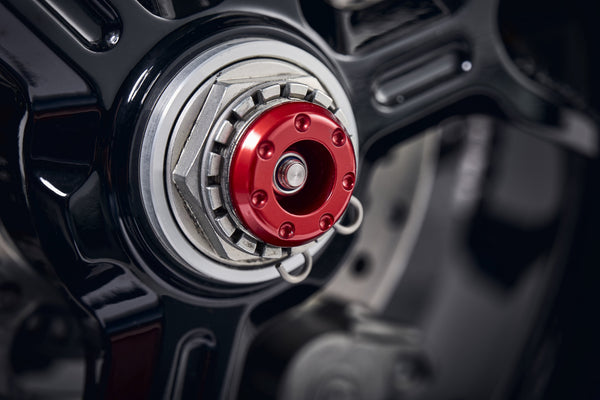 Evotech Performance Rear Spindle Bobbins - Ducati Hypermotard 950 SP (2019+) - image 4