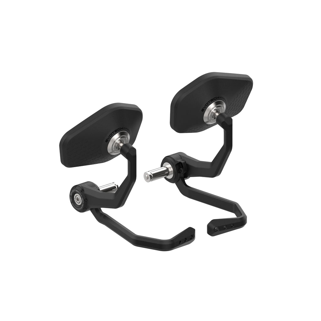 Evotech Performance Bar End Mirrors / Brake and Clutch Protector Kit (Sport) - Ducati Monster 750 (2000-2002)
