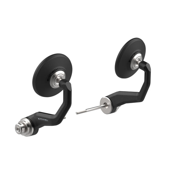 Evotech Performance Handguard Bar End Mirrors (Retro) - Ducati DesertX (2022 - 2025)