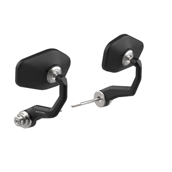 Evotech Performance Handguard Bar End Mirrors (Sport) - Ducati DesertX Rally (2024 - 2025)