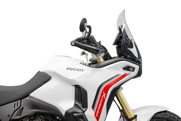 Evotech Performance Handguard Bar End Mirrors (Retro) - Ducati DesertX V2 (2026+)