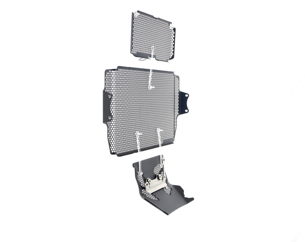 Evotech Performance Ducati Multistrada 1260 Enduro Radiator + Oil Guard + Engine Guard Set (2019 - 2021) - image 8