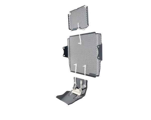Evotech Performance Ducati Multistrada 1260 Enduro Radiator + Oil Guard + Engine Guard Set (2019 - 2021) - image 16