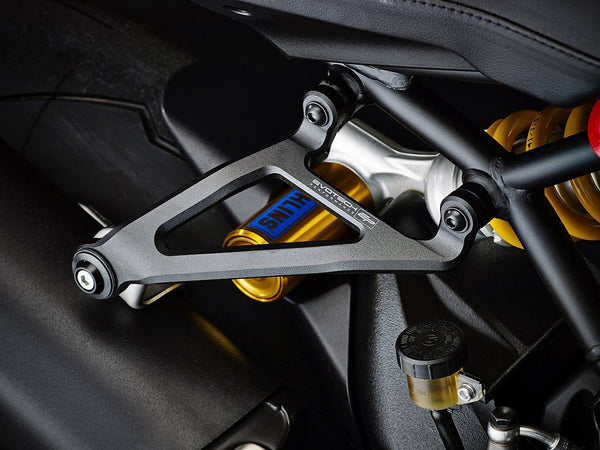 Evotech Performance Ducati Monster 821 Stealth Exhaust Hanger & Pillion Footpeg Removal Kit (2019-2020) - image 3