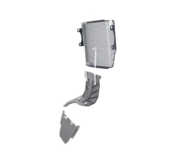 Evotech Performance Ducati Monster 1200 Radiator Oil Cooler and Engine Guard set 2013 - 2016 - image 19