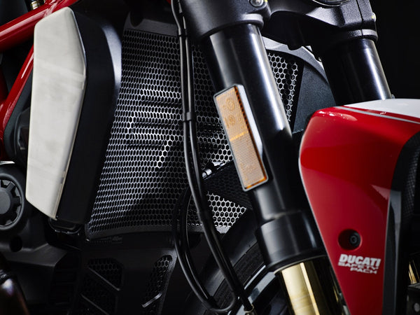 Evotech Performance Ducati Monster 1200 Radiator Oil Cooler and Engine Guard set 2013 - 2016 - image 2