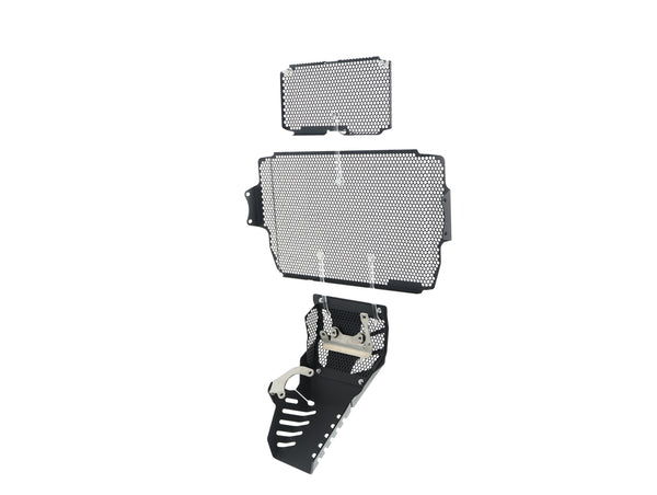 Evotech Performance Ducati Multistrada 1260 S Grand Tour Radiator + Oil Guard + Engine Guard Set 2020 - image 18