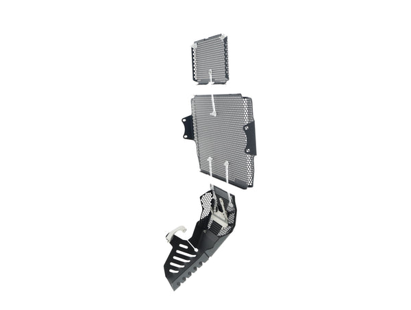 Evotech Performance Ducati Multistrada 1260 S Grand Tour Radiator + Oil Guard + Engine Guard Set 2020 - image 20