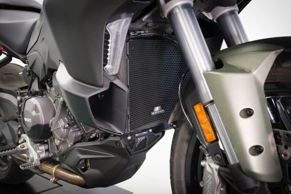 Evotech Performance Radiator and Mid Engine Guard Set - Ducati Multistrada V2 (2025+)