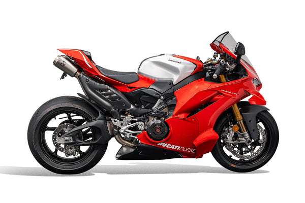 Evotech Performance Ducati Panigale V4 R Dynamic Tail Tidy (2026+) For Akrapovic Titanium Full Race Exhaust System