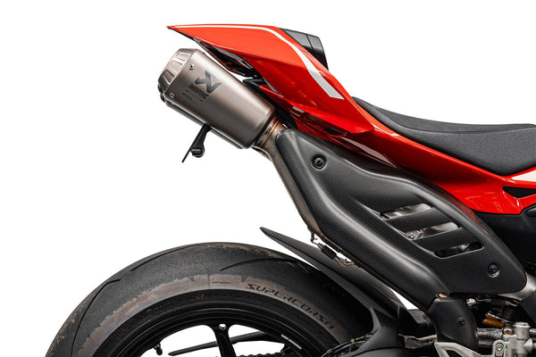 Evotech Performance Ducati Streetfighter V4 S Dynamic Tail Tidy (2025+) For Akrapovic Titanium Full Race Exhaust System