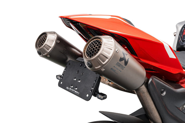 Evotech Performance Ducati Panigale V4 R Dynamic Tail Tidy (2026+) For Akrapovic Titanium Full Race Exhaust System