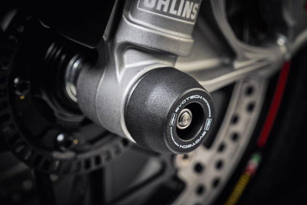 Evotech Performance Front Spindle Bobbins - Ducati Panigale 1299 R FE (2017-2020) - image 3