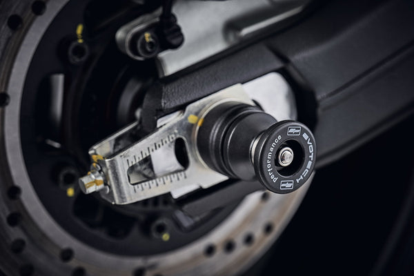 Evotech Performance Spindle Bobbins Paddock Kit - Ducati Scrambler Mach 2.0 (2017-2020) - image 4