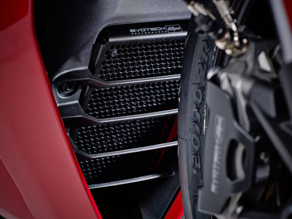 Evotech Performance Ducati SuperSport 950 S Radiator Guard And Oil Cooler Guard Set (2021+) - image 3