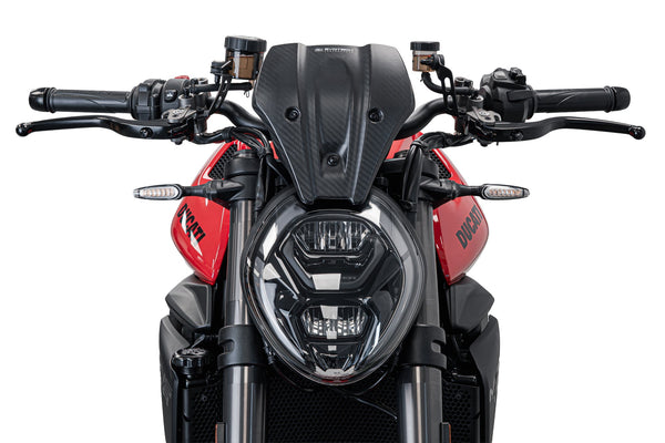 Evotech Performance Fly Screen - Ducati Monster V2 (2026+) (Carbon Fibre)
