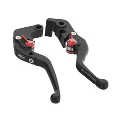 Evotech Performance Evo Folding Clutch and Short Brake Lever Set - Ducati Scrambler Full Throttle (2015 - 2018)