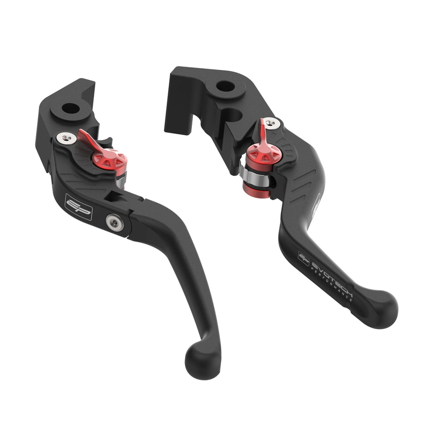 Evotech Performance Evo Folding Clutch and Short Brake Lever Set - Ducati ST4 (1999 - 2002)