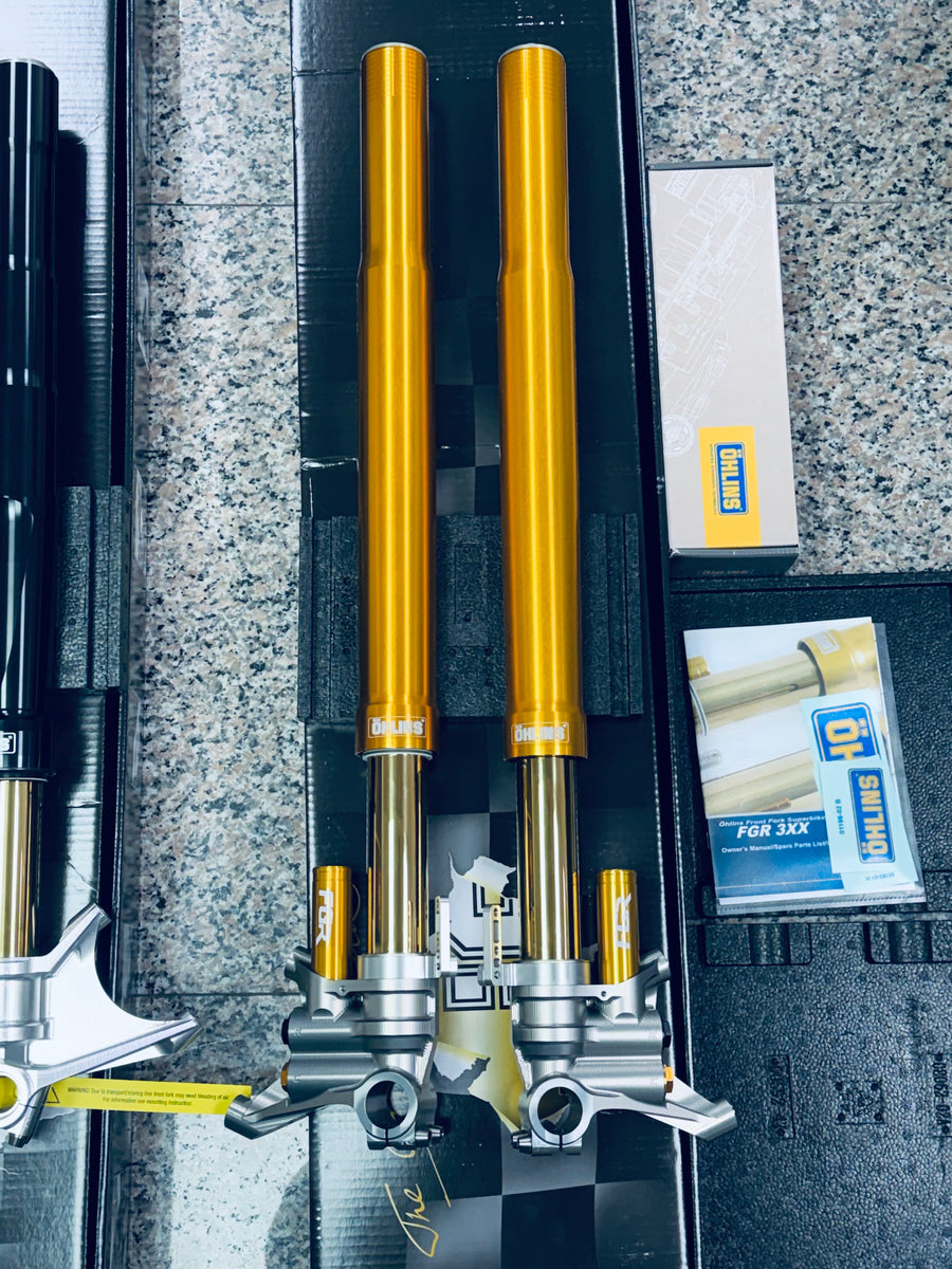 OHLINS FGR 301 SUPERBIKE SUPERSPORT FRONT FORKS SPRING PRESSURIZED TTX