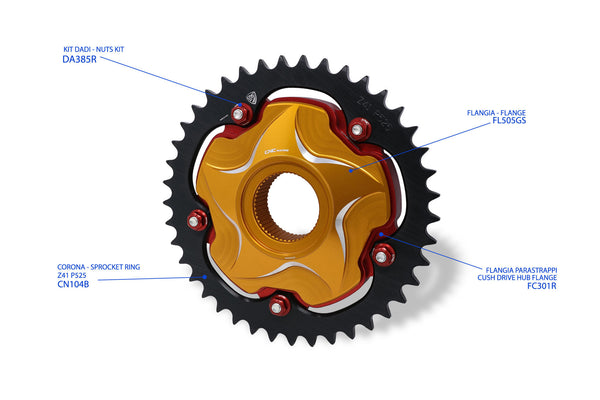 CNC RACING | Cush drive hub flange MV Agusta
