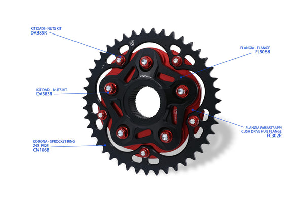 CNC RACING | Cush drive hub flange MV Agusta