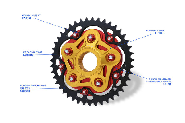 CNC RACING | Cush drive hub flange MV Agusta