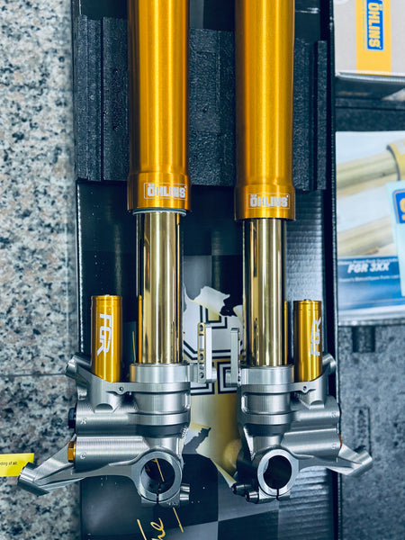 OHLINS FGR 301 SUPERBIKE SUPERSPORT FRONT FORKS SPRING PRESSURIZED TTX