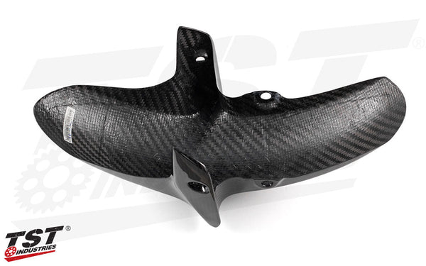TST Twill Carbon Fiber Front Fender for Yamaha YZF-R3 2015-2018