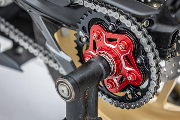 CNC RACING | Rear sprocket flange 5 holes MV Agusta - Bicolor