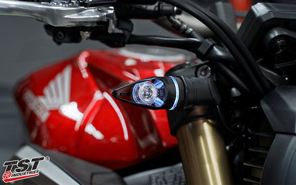 TST MECH-GTR Front LED Turn Signals for Honda CB650R 2019-2023