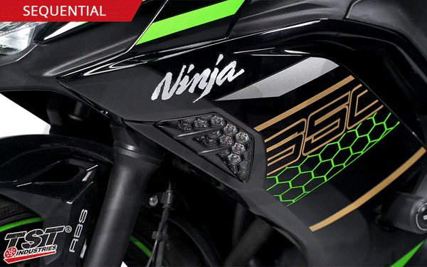 TST Nexus LED Front Turn Signals for Kawasaki Ninja ZX-6R 2024+